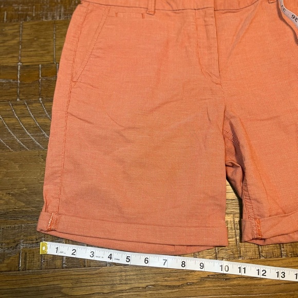 GAP Coral Boyfriend Roll Up Women's Shorts - Picture 6 of 10
